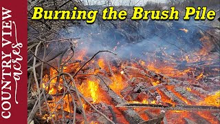 Burning the Brush Pile [upl. by Ellienad]