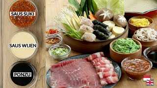 ISTIMEWA Tiga Saus Spesial Resep SHABUSHABU Ala Resto 100 Bahan Lokal [upl. by Noe]