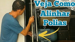 Como Alinhar Polias do Self Contained [upl. by Etnom]