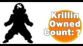 Krillin Owned Count Compilation [upl. by Tisman632]