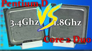 Fast Pentium D vs Slow Core 2 Duo  Which will win How bad was the Pentium D [upl. by Ludovika962]