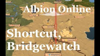 Albion Online  Caerleon to Bridgewatch fast almost safely [upl. by Manuela21]