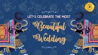 HW14 Indian Wedding Invitation Video for Whatsapp  918879794909 [upl. by Ahsenauj982]