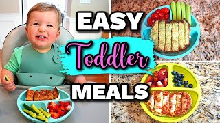 QUICK and EASY TODDLER MEALS for Moms Who Don’t Cook [upl. by Ladnek]