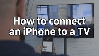 How to connect an iPhone to a TV [upl. by Amihc]