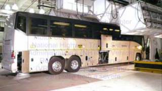 MCI NHTSA Bus Crash Test [upl. by Anitnoc]