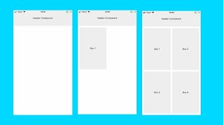 React Native Tutorial  How To Create A Simple Responsive Layout For Beginners [upl. by Eiluj260]