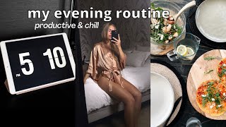 My Productive amp Chill Evening Routine [upl. by Onimod]