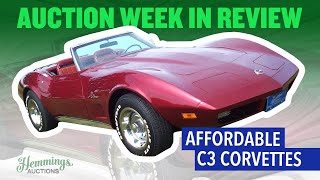 Affordable C3 Corvettes  Hemmings Auctions Week in Review [upl. by Eiruam]