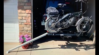 DIY  How to Build and Install a Thule T2 Bike Bicycle Rack  eBike  Ramp Solution [upl. by Atinad]