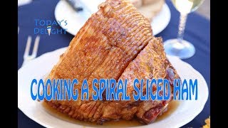 How to Cook Spiral Sliced Ham  Todays Delight [upl. by Annodam]