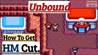 How To Get HM Cut  Pokemon Unbound  GBA Rom Hack [upl. by Keli292]