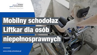 Jak działa schodołaz gąsienicowy Liftkar PTR [upl. by Jestude]