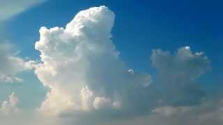 Cumulonimbus growing in timelapse [upl. by Laenaj]