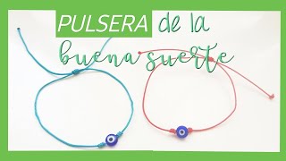 👌Como hacer una PULSERA DE HILO en 5 MINUTOS⏰ [upl. by Aenej]