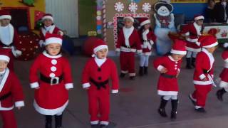 Baile de SantaClaus Bailable Kinder 2016 [upl. by Kcirdled469]