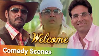 Welcome  Best Comedy Scenes  Akshay Kumar Paresh Rawal  Nana Patekar  Bollywood Comedy [upl. by Kaitlynn]