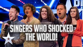 SINGERS WHO SHOCKED THE WORLD  Britains Got Talent [upl. by Eddina]