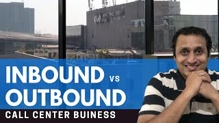 What is inbound and outbound call center  Difference  Call centre  Ameya Damle [upl. by Rechaba239]