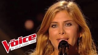 Salwa Al Katrib – Khedni Maak  Aline Lahoud  The Voice France 2014  Blind Audition [upl. by Nevada308]