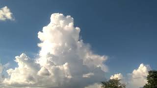 cumulus cloud turning into cumulonimbus cloud [upl. by Mandi]