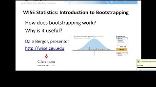 WISE Statistics Introduction to Bootstrapping [upl. by Jaquelyn352]