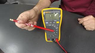 Demonstrating the Fluke 115 Digital Multimeter  Mahwah Campus [upl. by Ettolrahc]