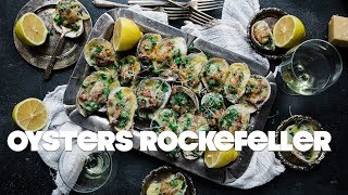 Oysters Rockefeller Recipe  Amazing Easy to Make Appetizer [upl. by Berfield10]