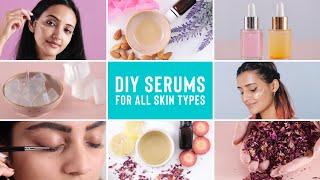 Homemade Serums That Suit Every Skin Type  Glamrs Skincare Guide  Episode 03 [upl. by Yelad]