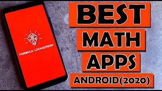 Best Math Apps To Ace Math for Android 2020Apps Which Helped ME the Most ✔️ by mathOgenius [upl. by Sined]