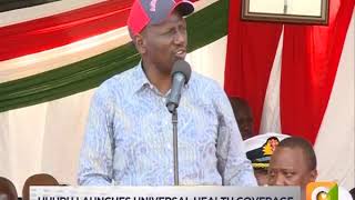 DP Ruto addressing Kisumu residents during Uhuru Raila Nyanza Tour [upl. by Yecies]