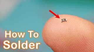 How to Solder SMD Components Within a Minute  Soldering tips [upl. by Gradeigh]