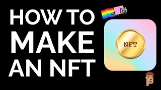 How to Make and Sell an NFT Crypto Art Tutorial [upl. by Anurag635]