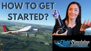 Flight Simulator 2020 Flight LESSONS  HOW TO GET STARTED  Pilot Teaches How to FLY  Tutorial 1 [upl. by Melany424]