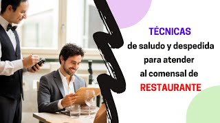 ¿Cómo saludar al cliente en un restaurante [upl. by Elgar]