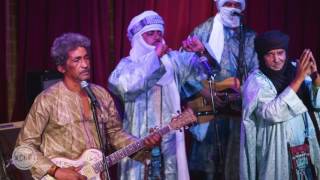 Tinariwen performing quotNànnuflàyquot Live on KCRW [upl. by Kciwdahc]