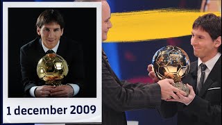 BEHIND THE SCENES 10 years since Messis first Ballon dOr [upl. by Sybila558]