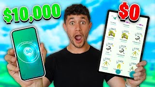 0 vs 10000 Pokemon GO Account [upl. by Francesco]