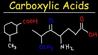 Naming Carboxylic Acids  IUPAC Nomenclature [upl. by Amles]