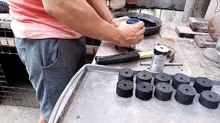 DIY Bio Charcoal Briquettes [upl. by Nerreg861]