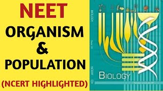 Organism And Population Class 12NCERTChapter 13EcologyQuick Revision SeriesNEETAIIMSJIPMER [upl. by Atena]