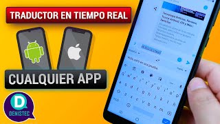 TRADUCTOR EN TIEMPO REAL CON CUALQUIER APLICACIÓN  Trucos3Minutos [upl. by Ardnaxela]