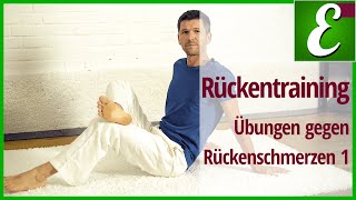 Rückentraining für zuhause ohne Geräte Teil 1 [upl. by Ambie]