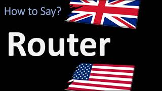 How to Pronounce Router CORRECTLY [upl. by Marysa]