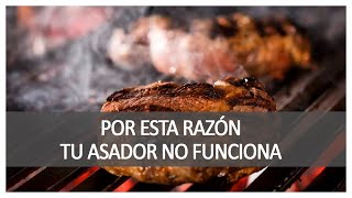 ➤➤ Cómo MEJORAR el Tiraje de un Asador ★ [upl. by Daub]