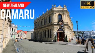 Oamaru New Zealand  4K Walking Tour [upl. by Toma341]