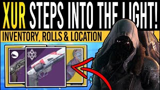 Destiny 2 XURS NEW WEAPONS amp HIGH STAT ARMOR 10th May Xur Inventory  Armor Loot amp Location [upl. by Pietrek]