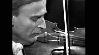 YEHUDI MENUHIN C Franck  Violin Sonata in A Hephzibah Menuhin piano 1960 [upl. by Fem]