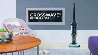 BISSELL® CrossWave® Cordless MAX Feature Overview [upl. by Ihsakat]