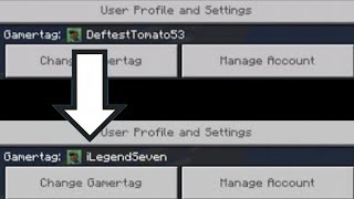 How to change gamertag in Minecraft Pocket Edition AndroidiOS [upl. by Addie]